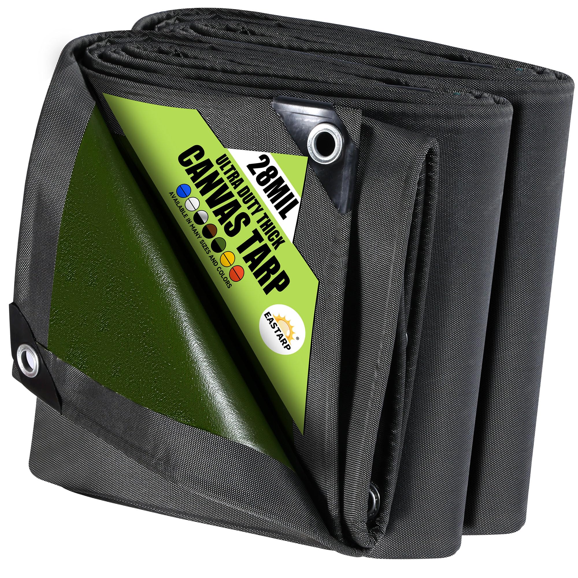 Amazon.com: Eastarp 10x12 FT Black Ultra-Heavy Duty Tear